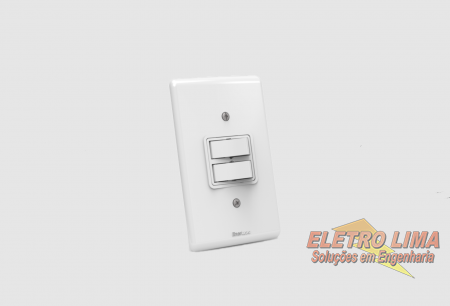Interruptor 2 Teclas Paralelas  - Cod 361 - Artis -  Enerbras