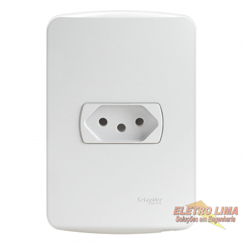 Conjunto 1 Tomada 2P+T 20A - Cod 6779 - Miluz -  Schneider