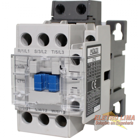 Contator Trifasico 13A - 220V - Cod 4125 - Metaltex