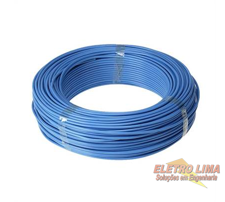Cabo Flexivel 750V Azul - 1,0mm - Cod 1843 -  Conduspar / Corfio / Sil