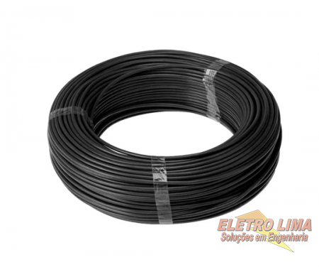 Cabo Flexivel 750V Preto - 1,0mm - Cod 432 - Outros