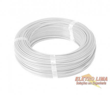Cabo Flexivel 750V Branco - 2,5mm - Cod 743 -  Conduspar / Corfio / Sil