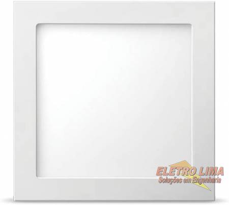 Plafon De Embutir Led 24W Quadrado 6500k  - Cod 8608 Outros