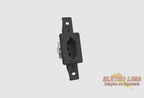 Tomada Vertical 2P+T 20A - Cod 1782 - Tecplus -  Enerbras