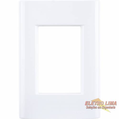 Placa + Suporte 2x4 - 3 Modulos - Cod 9043 - Giz -  Tramontina