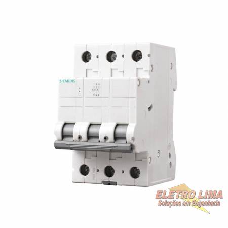 Disjuntor Trifasico - 10A - Cod 6420 -  Siemens