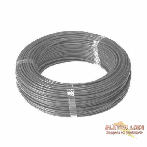Cabo Flexivel 750V Cinza - 1,0mm - Cod 1162 -  Conduspar / Corfio / Sil