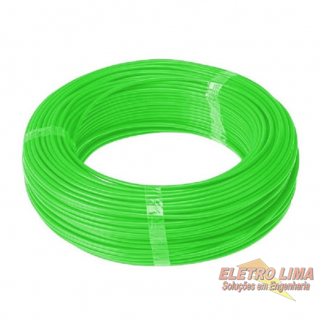 Cabo Flexivel 750V Verde - 6,0mm - Cod 5800 - Outros