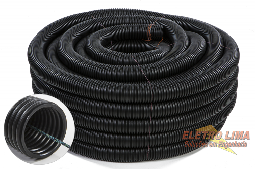 Mangueira Corrugada C/ Guia - 1 1/4