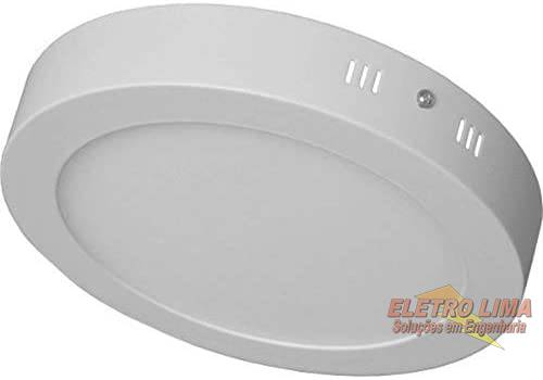 Plafon De Sobrepor Led 24W Redondo 6500k - Cod 7283 -  Outros